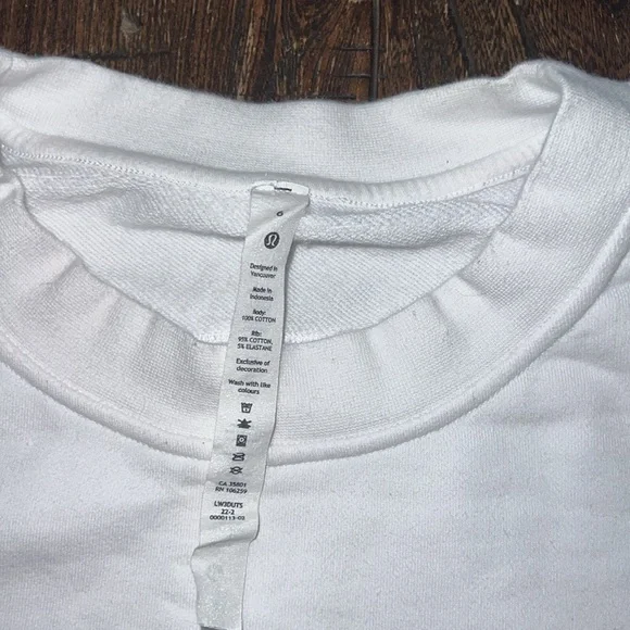 lululemon athletica White Crew Neck Sweater - Picture 5 of 8